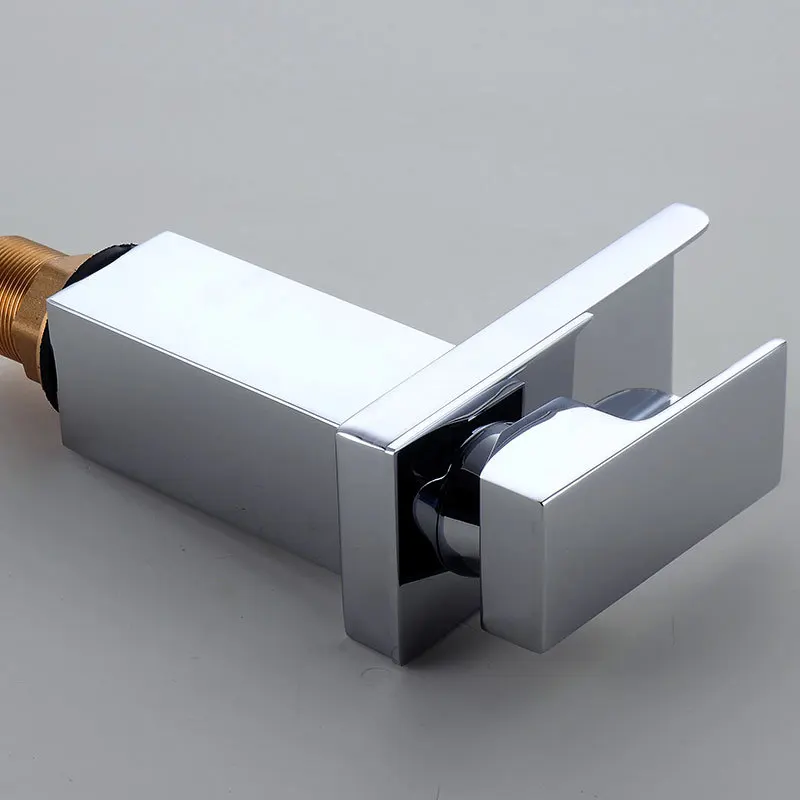 Смеситель для умывальника площадь Водопад Ванная комната кран Одной ...