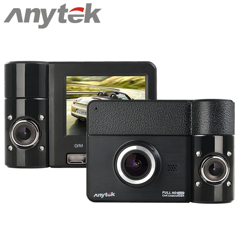 

Anytek B60 Car DVR Novatek 96655 170 Degree Wide Angle 1080P 3.0MP Dash Camera 270 Degree Rotating View EIS Anti-shake Detector