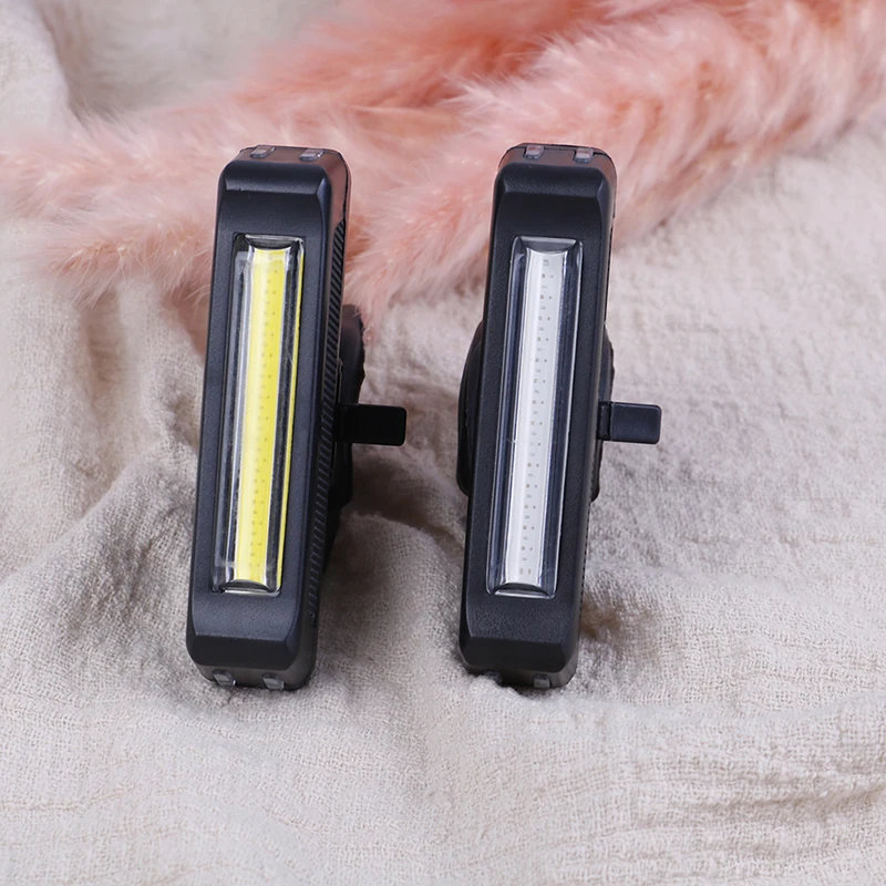USB Rechargeable Bicycle Rear Light Cycling LED Taillight Waterproof MTB Road Bike Tail Light Back Lamp