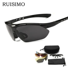 Спортивные солнцезащитные очки с 5 линзами, солнцезащитные очки для рыбалки, UV400, спортивные мужские и женские солнцезащитные очки для мужчин, солнцезащитные очки De Sol Feminino