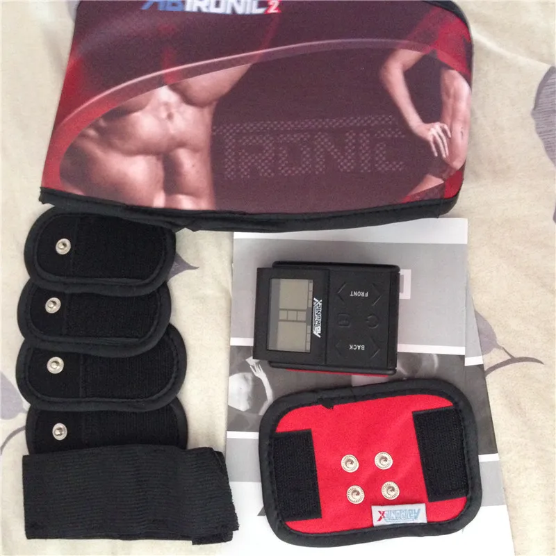 Ab Tronic X2 abdominal muscle training ems stimulator massager belt stimulating toning slim fitness diet weight loss compressor