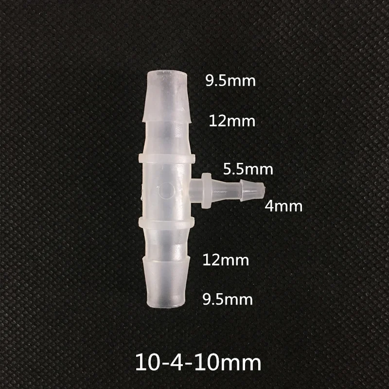 10410mm Plastic Reducing Tee Connector Hose Fitting Garden Water