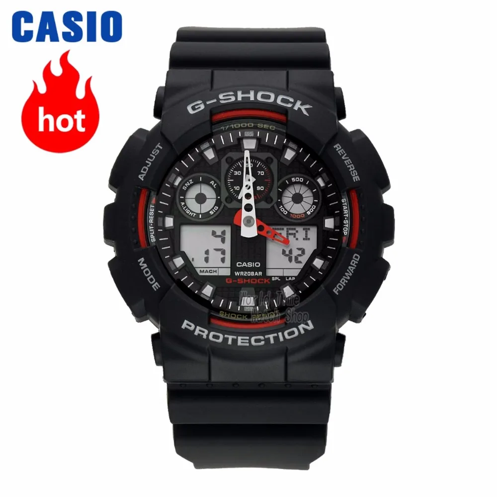Часы Casio G SHOCK Мужские кварцевые спортивные часы Ударопрочные и водонепроницаемые