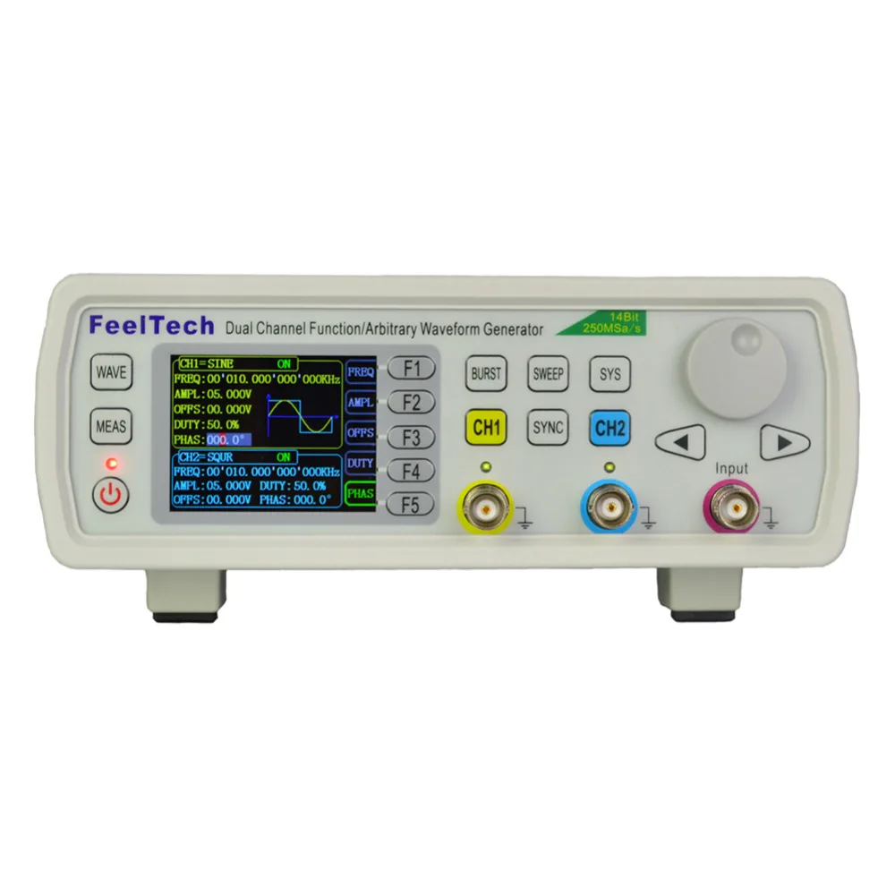 

FY6600 Series 60MHZ Digital Control Dual-channel DDS Function Signal Generator frequency meter Arbitrary signaal generator New