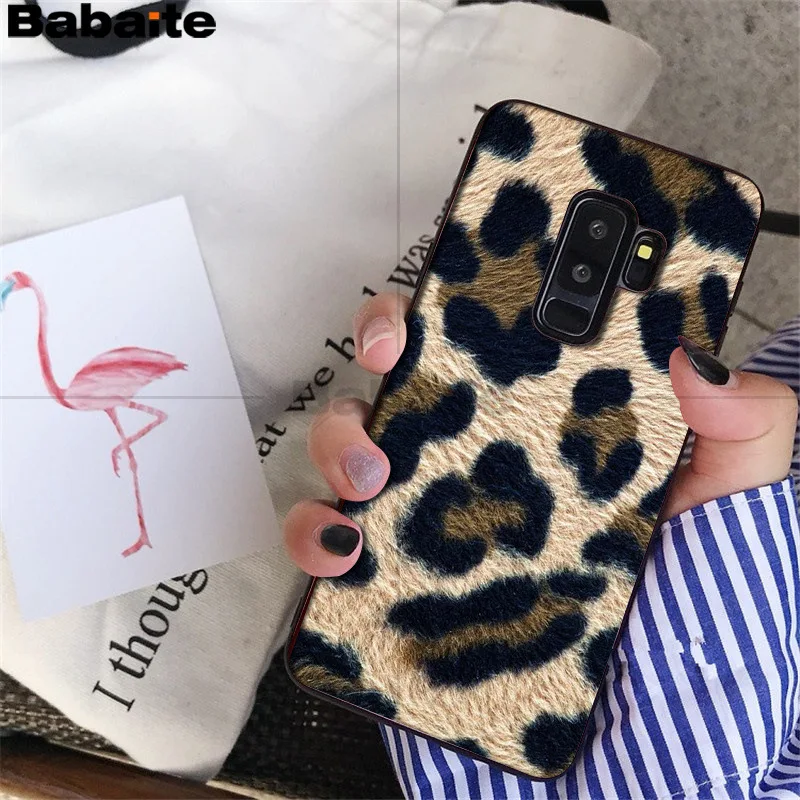 Babaite модная одежда для девочек с леопардовым принтом пантера Новинка чехол для телефона samsung S9 S9 плюс S5 S6 S6edge S6plus S7 S7edge S8 S8plus M10 20 - Цвет: A15