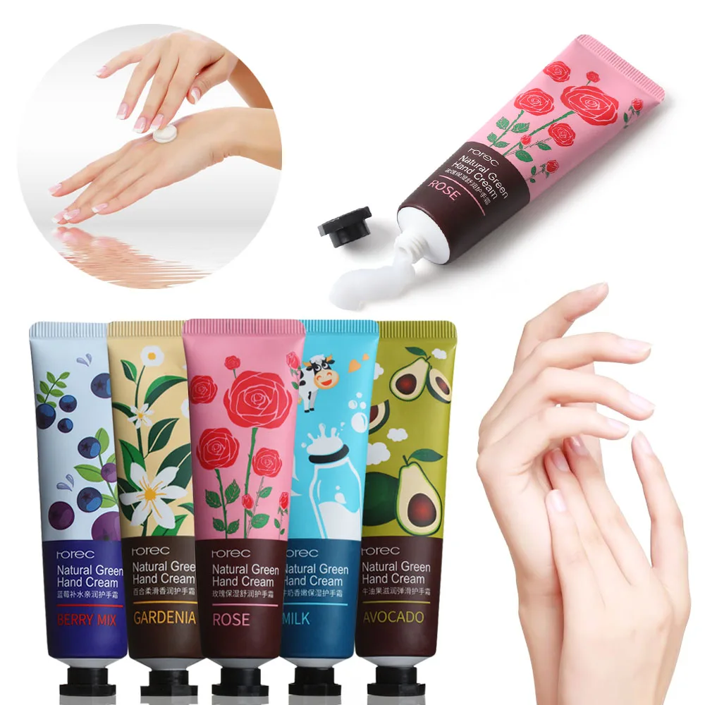 1PC Plant Extract Moisturizing Anti chapping Hand Cream Mini Cute Hand
