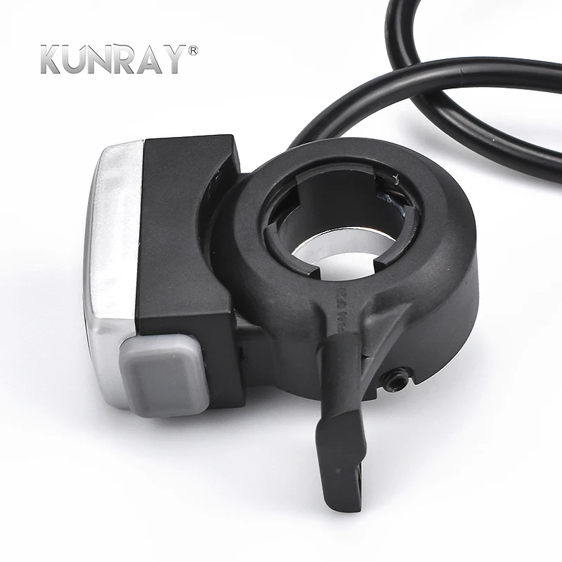 Perfect Wuxing 106DX 36VLi 48VLi Thumb Throttle With ON-OFF Switch And Battery Indicator Electric Scooter Ebike Finger Throttles RoHS 5 Perfect Wuxing 106DX 36VLi 48VLi Thumb Throttle With ON-OFF Switch And Battery Indicator Electric Scooter Ebike Finger Throttles RoHS 5