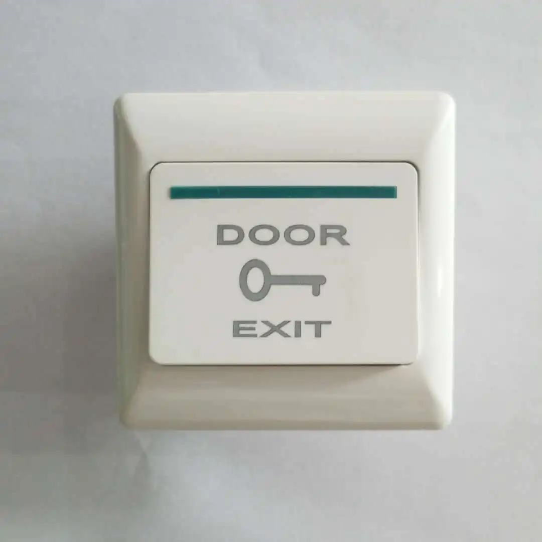 

Electronic Door Lock Padlock Free Shipping Entrance Guard Type 86 Normally Open Push Button Switch Automatic Reset Fittings