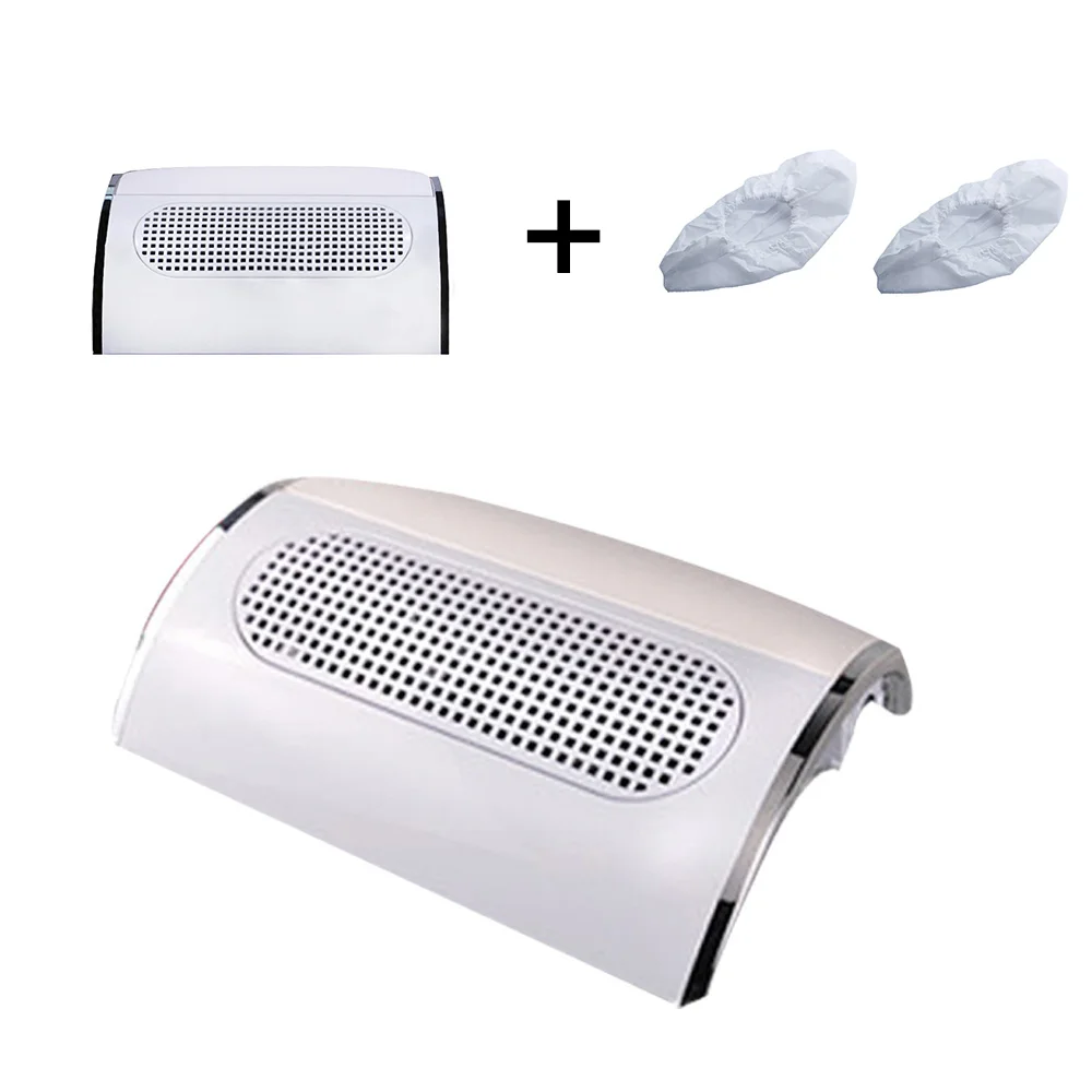 

15/40W Nail Art Suction Dust Collector 3/5pcs Nail Dust Collector Replacement Bags 3 Fans UV Gel Varnish Dust Collector Kit