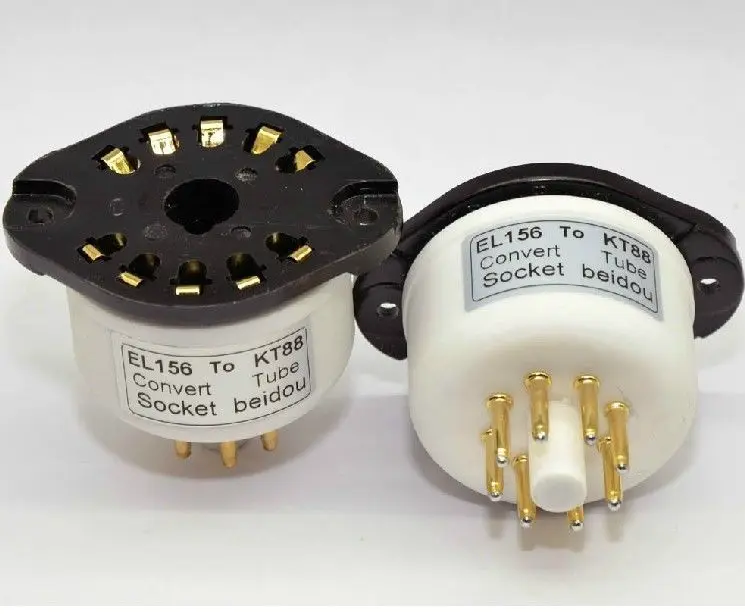 Buy 1PC EL156 TO KT88 10Pin to 8Pin Vacuum Tube