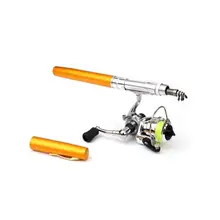 Out of doors Autumn And Winter Mini Fishing Rod Tenting Journey Telescopic Pocket Pen Fishing Rod