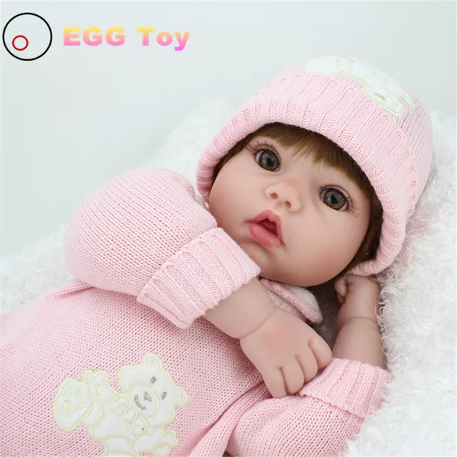 22 inch silicone baby dolls for sale 55cm Silicone Reborn