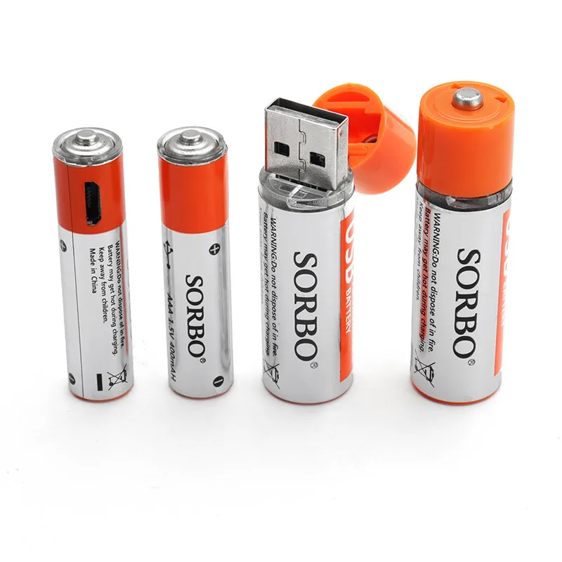 

SORBO 1.5V 1200mAh/400mAh Lipo Battery AA/AAA Rechargeable battery For RC Models Part Accessories