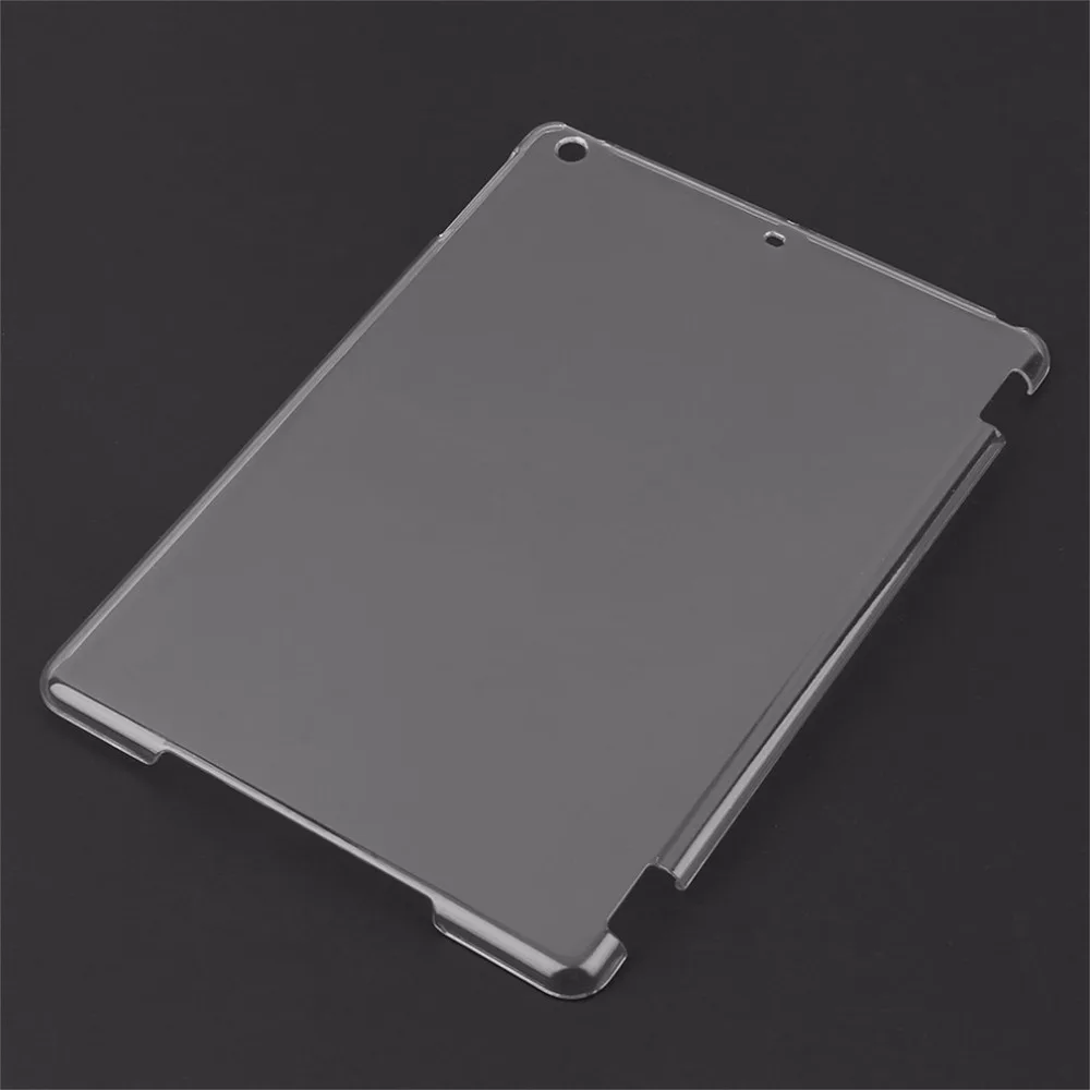 

Firm Protection Design Crystal Clear Hard PC Plastic Back Case Cover Shell For IPad AIR PC Protective Case