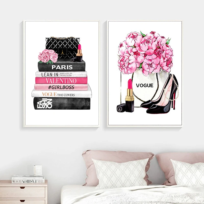 Fashion Illustration Wall Art Print