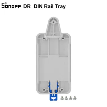 

Sonoff DR DIN Tray Rail Case Holder for Most of Sonoff Products Mounted Adjustable for Smart Home Remote Control