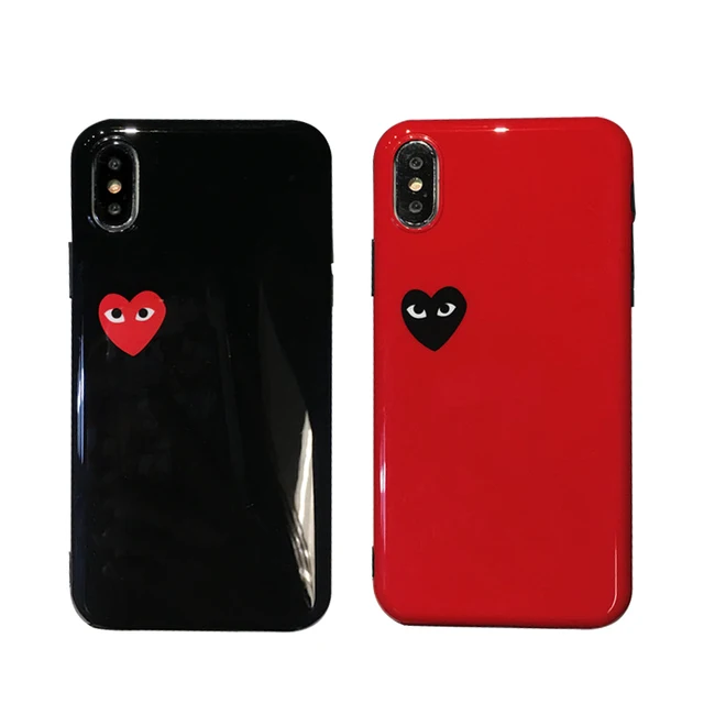 iphone xr case comme des garcons