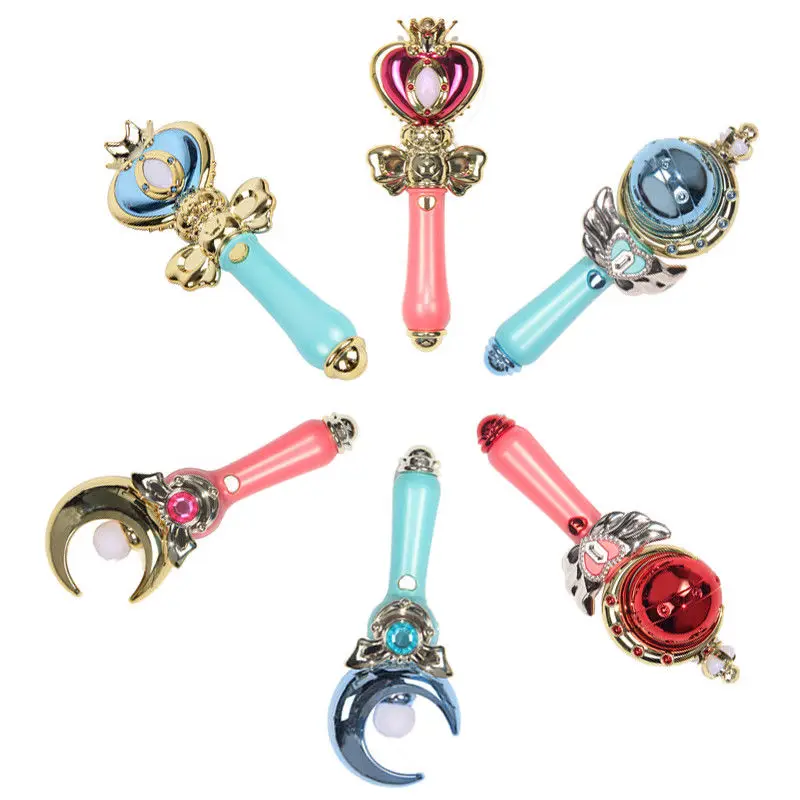 Аниме карта Captor Sakura Sailor Moon волшебная палочка для детей косплей реквизит