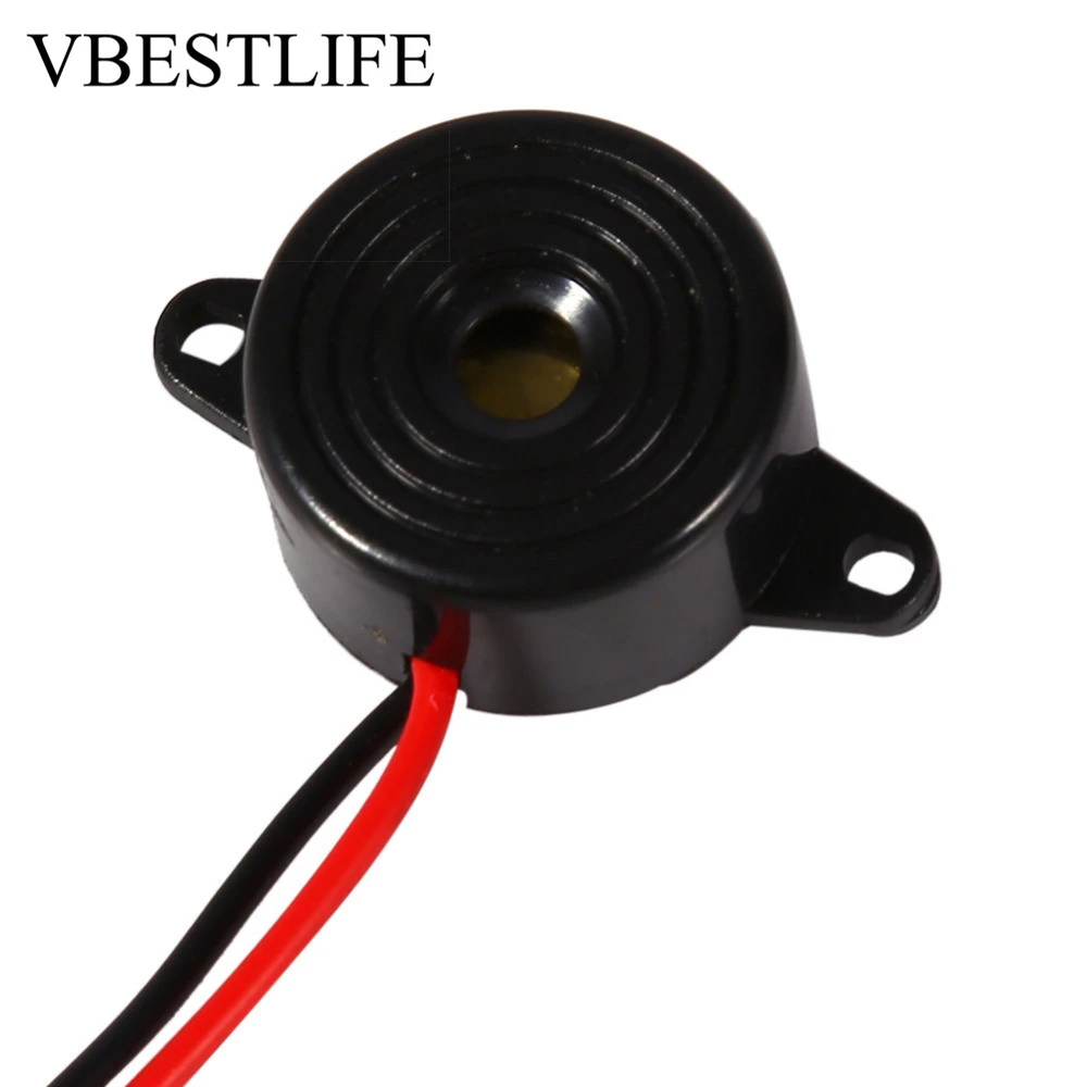 Beeper Buzzer Speaker,Tickas Allarme Sirena Avvisatore Acustico 12V 24V Cicalino Cicalino Durevole Avvisatore Acustico Di Retromarcia Sensore Di Parcheggio Radar Di Assistenza Universale