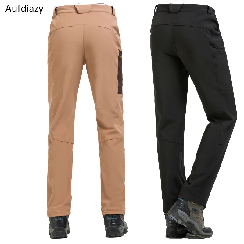 Aufdiazy hombres invierno cálido viento Softshell senderismo pantalones gruesos vellón deportes al aire libre Trekking escalada esquí OM035 Aufdiazy hombres invierno cálido viento Softshell senderismo pantalones gruesos vellón deportes al aire libre Trekking escalada esquí OM035