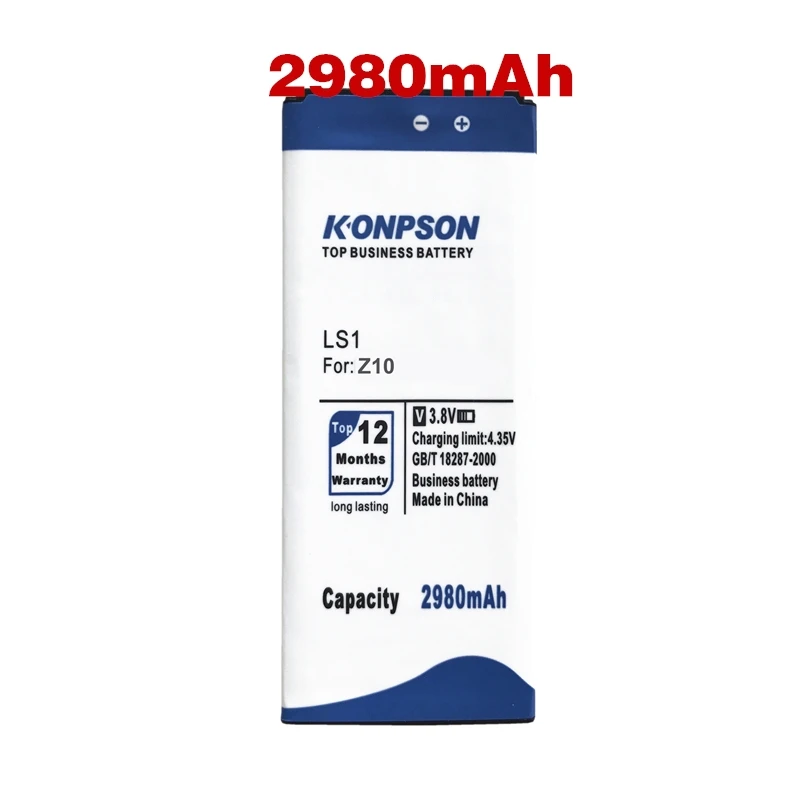 2980mAh Замена LS1 батарея для Blackberry Z10 BBSTL100-4w Лагуна RFH12LW STL100-2 LTE STL100-3 STL100-1 | Мобильные