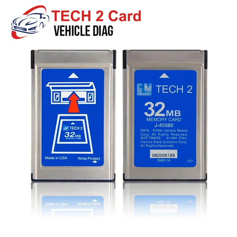 

Tech2 32 MB Memory Software Card Optional Diagnostic Tool For GM/Holden/Opel/SAAB/ ISUZU/Suzuki