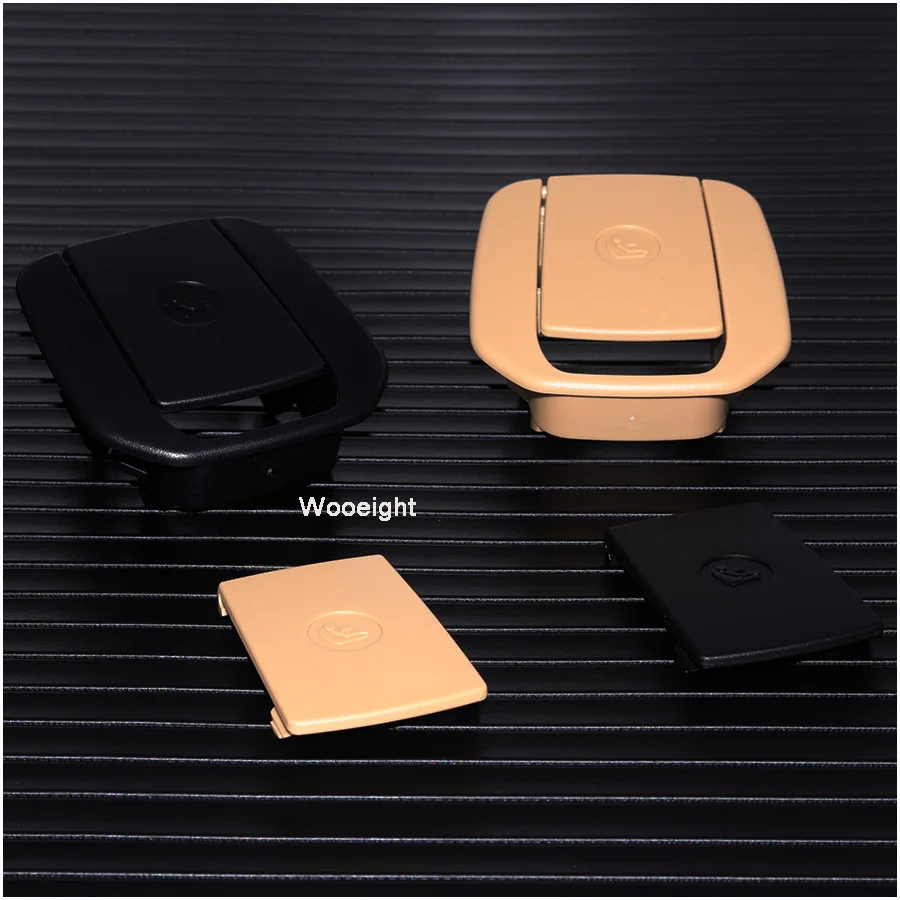 Wooeight Black Beige Car Rear Safety Seat Belt Buckle Mount Cover For BMW F30 F31 3-Series F20 F21 F22 F80 M3 F34 (10)
