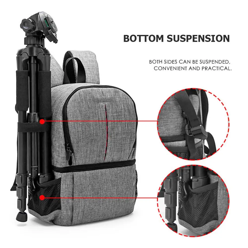 Рюкзак для фотокамеры сумка зеркального фотоаппарата водонепроницаемая из