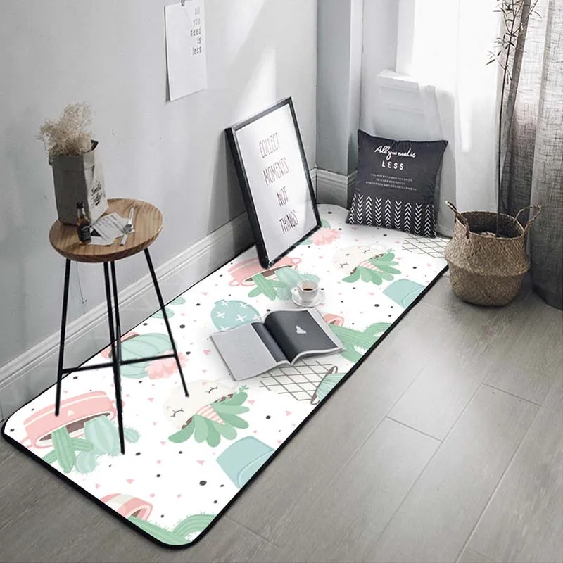 

Megayouput Cartoon Rugs 40*60cm/50*80cm/60*90cm/40*120cm/50*160cm/50*200cm/60*200cm Non-Slip Floor Mat For Home Hotel Door Mat
