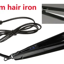 110-240 В Профессиональный паровой Быстрый утюжок для выпрямления волос Электрический Гладкий Керамический выпрямитель для волос Расческа для сухого и влажного использования