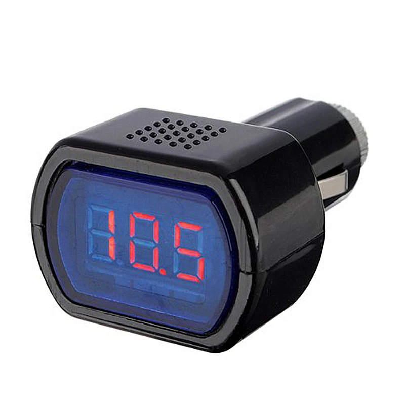 Top quality 12-24V LED Cigarette Car Battery Tester Voltage Meter Voltmeter | Инструменты