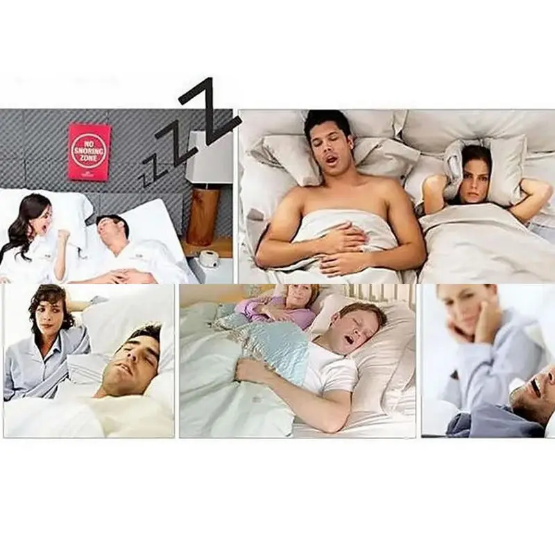Mayitr 1pc Snore Blocker Stopper Infrared Stop Snoring Wristband Help Sleeplessness For Health Care Tools