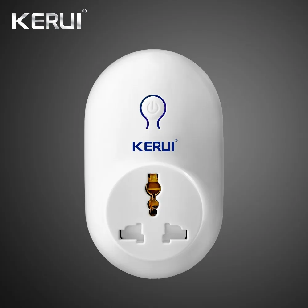 Беспроводной Kerui удаленного Wi Fi разъем Переключатель Smart мощность Plug 433 МГц Европа США Великобритания Австралия Стандартный для дома