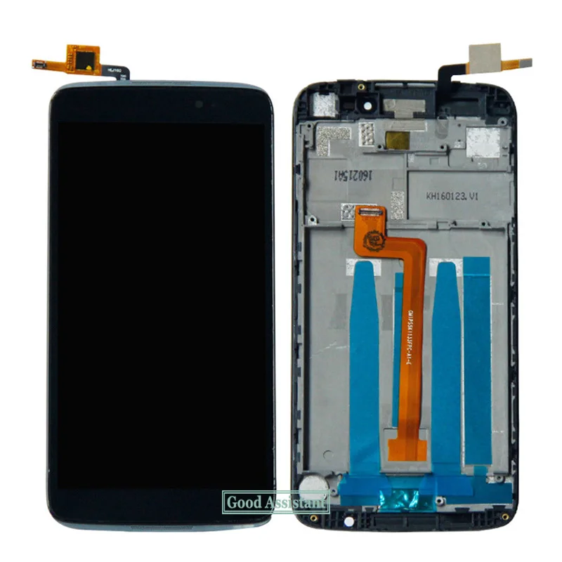 For Alcatel One Touch Idol 3 OT6045 6045 6045Y 6045F 6045K Full LCD Display + Screen Digitizer Assembly With Frame | Мобильные