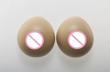 

Crossdresser Huge False Breast 4100g/pair Brown Silicone Breast Forms Enhancer Women Fake Boobs