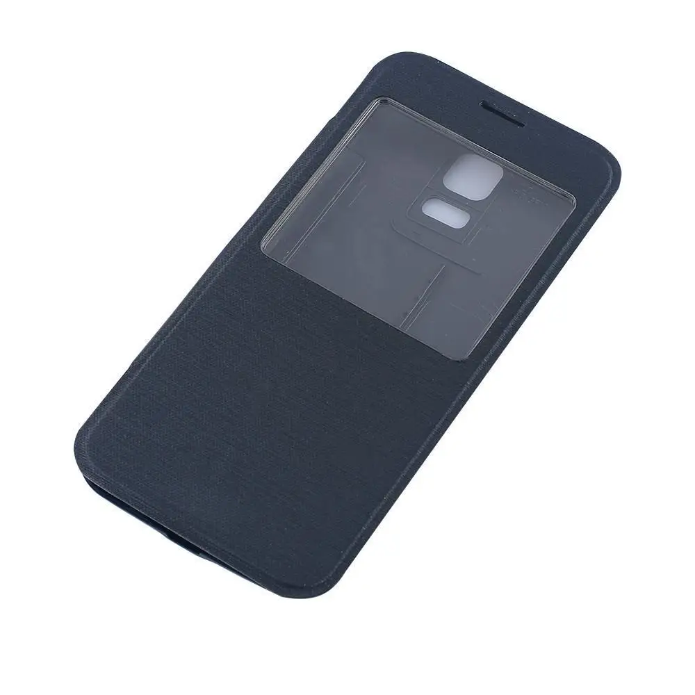 Чехол для Samsung Galaxy S5 SV mini s5mini G800 с окошком заднего вида чехол аккумулятора кожаный