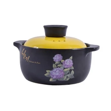 Высококачественные высокотемпературные керамические кастрюли тушеные суповые кастрюли, кастрюли 1.6л для 1-2 человек