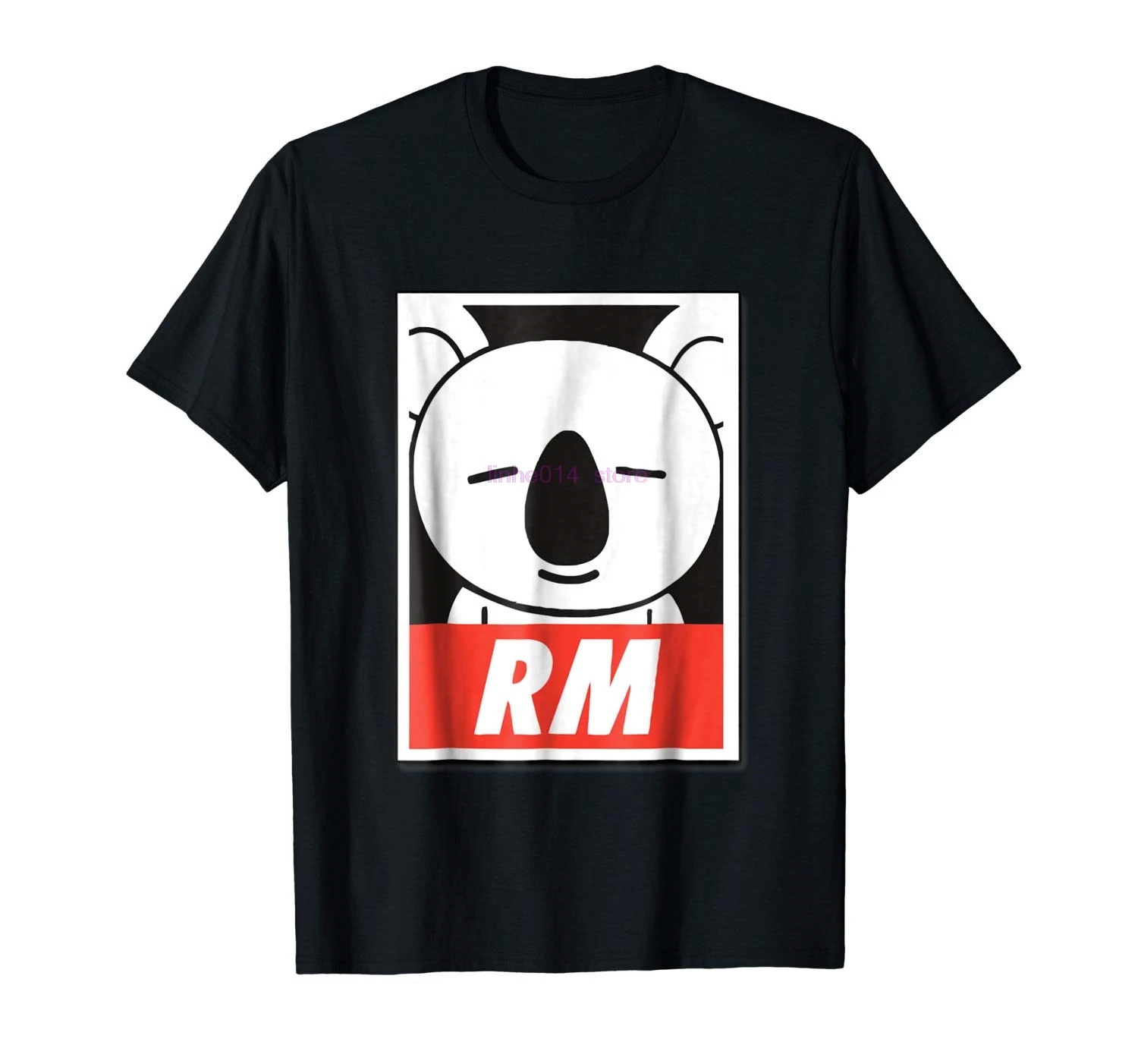 

brand men shirt K Pop Korean Pop Music Fashion BT21 KOYA RM T Shirt