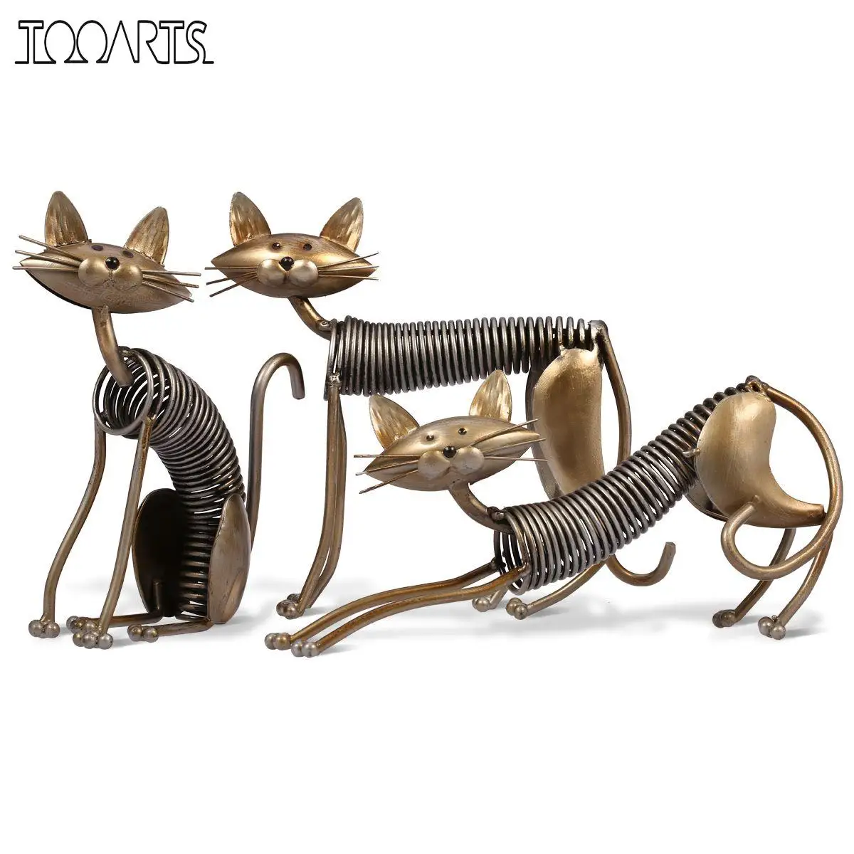 Tooarts Ensemble De Trois Figurines De Chats Un Ensemble De Trois Chatons Sculpture En Metal Faite A La Main Collection D Accessoires De Decoration Pour La Maison Cadeau Creatif Aliexpress Tooarts Ensemble De Trois Figurines De Chats Un Ensemble De Trois Chatons Sculpture En Metal Faite A La Main Collection D Accessoires De Decoration Pour La Maison Cadeau Creatif Aliexpress