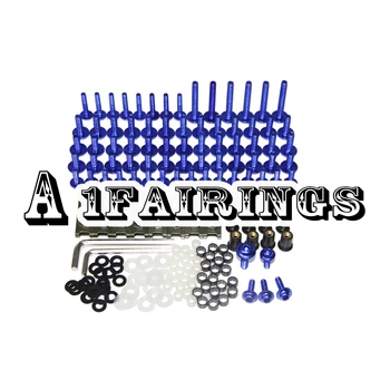 

High Quality Nut Kits Sportbike Screws CNC Aluminium for Honda CBR600F3 1995 1996 95 96 Motorcycle Bolt Kits