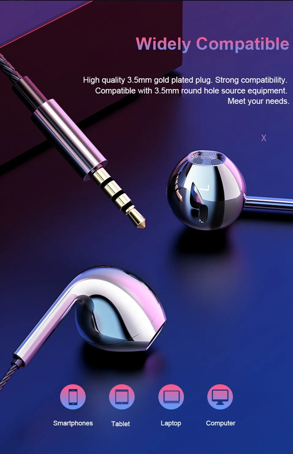 3.5mm In-ear Earphones Wired Bass Sound Headphones with Mic Sports Earbuds Earphone Gaming Headset for Phone Computer MP3 PC     (9)