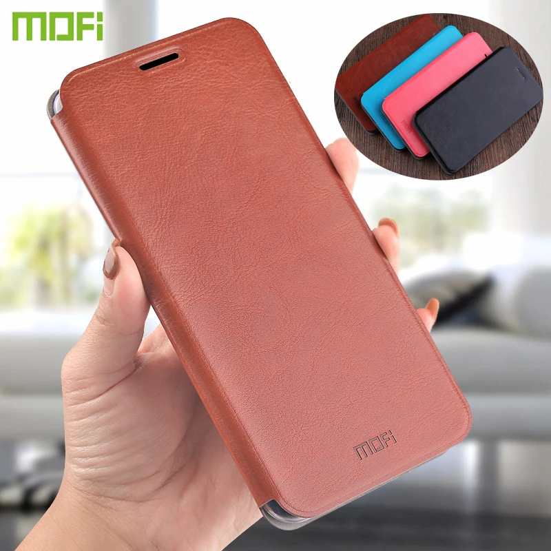 

For Huawei Honor Play Case Mofi Hight Quality PU Leather Stand Case Book Flip Style Mobile Phone Cases