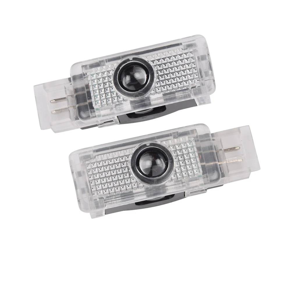 2X سيارة الباب تحذير ضوء شعار العارض LED لمرسيدس بنز W203 C-الطبقة