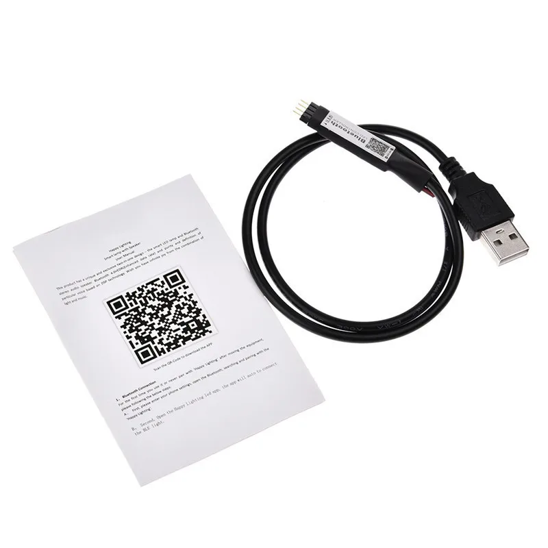 LAIDEYI Супер Мини светодиодный контроллер Bluetooth для светодиодной ленты USB LED RBG