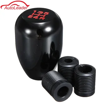 

Universal 5 Speed Manual Gear Shifter Stick Car Shift Knob Lever Nob Black
