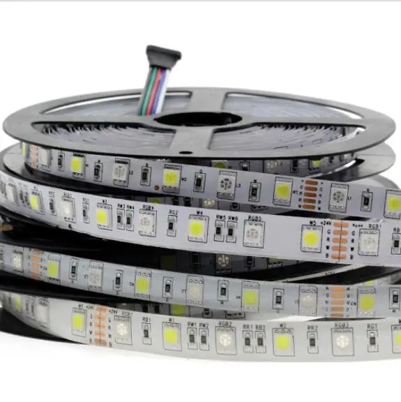 Светодиодная лента 24 в 5050 SMD 60 светодиодов/м светильник 5 м В светодиодная SMD5050 не