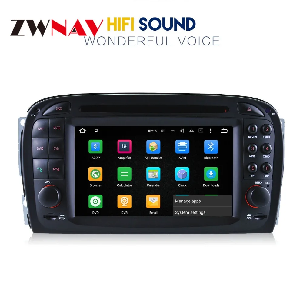 Discount Octacore Android 8.0 4+32GB Car DVD Player Head Unit GPS Navigation For Mercedes Benz SL R230 SL500 2001-2007 2 Discount Octacore Android 8.0 4+32GB Car DVD Player Head Unit GPS Navigation For Mercedes Benz SL R230 SL500 2001-2007 2