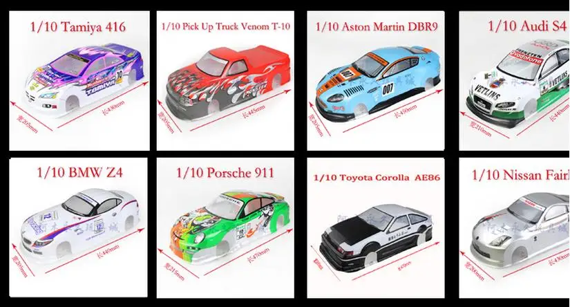 1/10 Scale RC On Road Race EP M3 R4G fouring Drift electric painted Car Body For hpi kyosho tamiya HSP Redcat FS | Игрушки и хобби