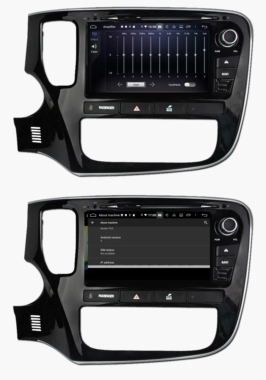 Cheap KANOR 4+32G Octa Core Android 9.0 2din Car DVD Radio For Mitsubishi Outlander 2013 2014 2015 Headunit GPS Navigation Car Stereo 15