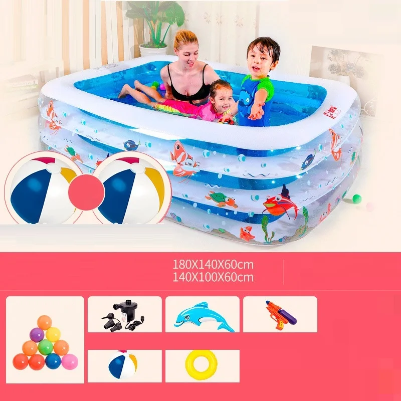 Надувной Baignoire Gonflable Bucket Gonfiabile детский плавательный бассейн Горячая Banheira Inflavel Ванна надувная Ванна - Color: Version T
